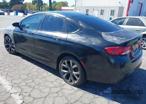 2015 Chrysler 200 S from USA, damaged, VIN 1C3CCCBG4FN551371